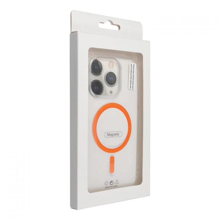 A-One Brand - iPhone 11 Pro Mobilskal MagSafe Drop Glue - Orange