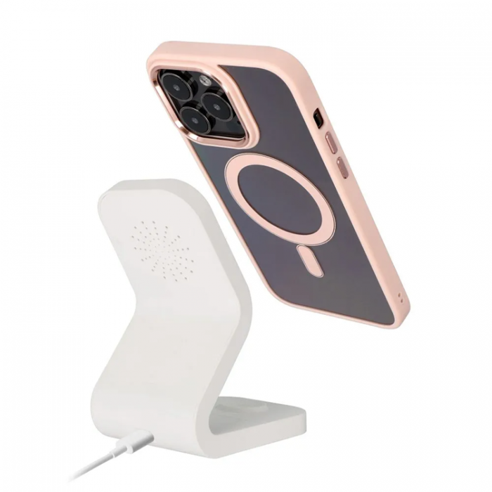 A-One Brand - iPhone 16 Plus Mobilskal Magsafe Color Edge - Rosa