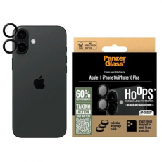 PanzerGlass - PanzerGlass iPhone 16/16 Plus Kameralinsskydd Härdat Glas