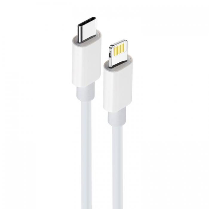 Maxlife - Maxlife USB-C Till Lightning 20W 1m Kabel MXUC-05 - Vit