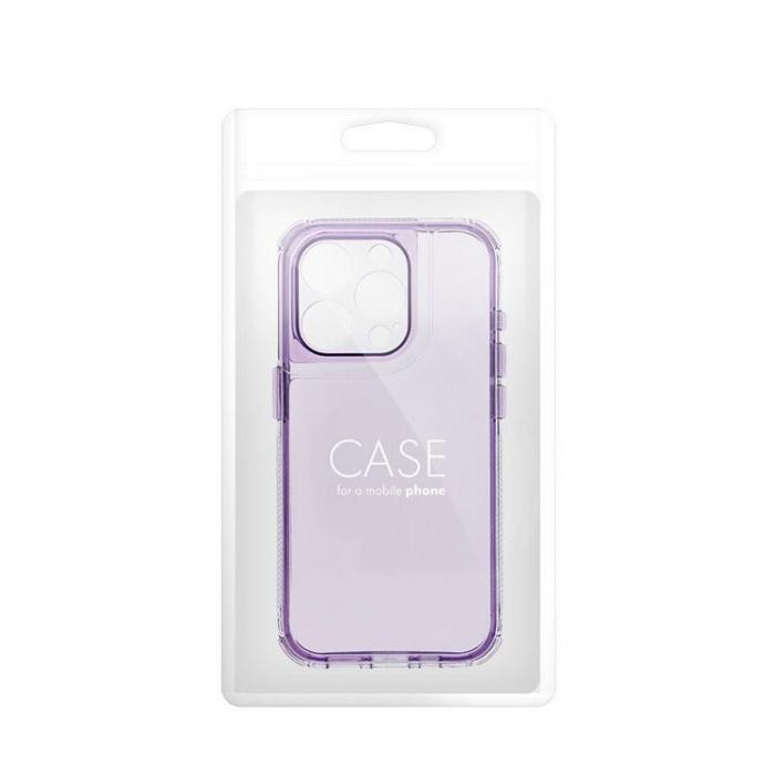 A-One Brand - iPhone 16e Mobilskal Matrix Clear - Ljus violett