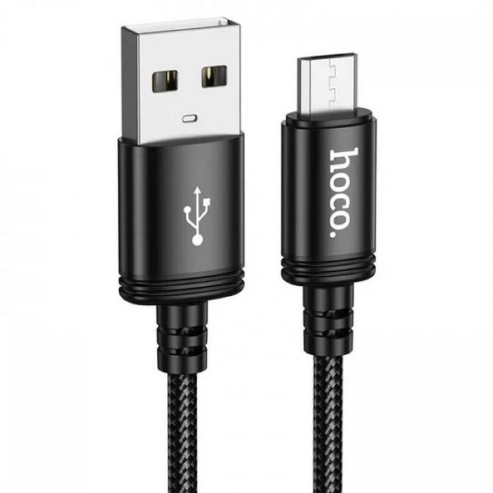 Hoco - Hoco Kabel USB-A till Micro-USB 2.4A 3m X91 - Svart