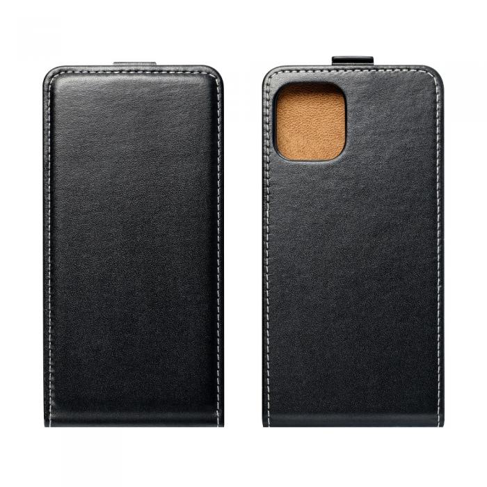 OEM - Flip fodral med kortfack till Samsung Galaxy S21 FE Svart