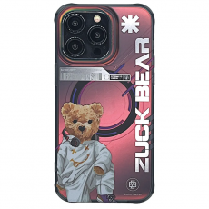 Zuck Bear - Zuck Bear iPhone 15 Pro Max Mobilskal Magsafe Bronx Energy