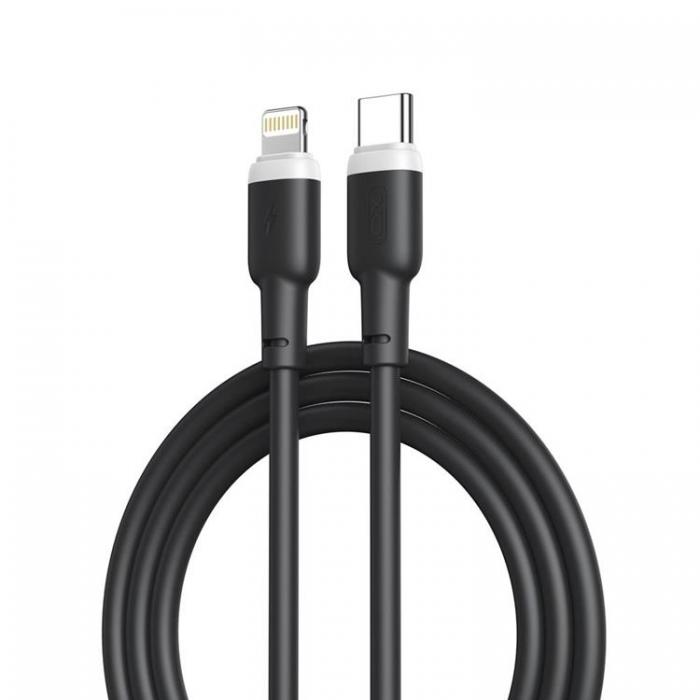 XO - XO USB-C till Lightning kabel 20W 1m PD NB208A - Svart