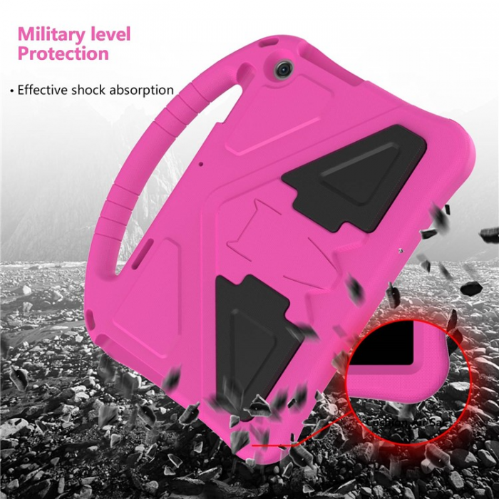 A-One Brand - Lenovo Tab M10 (Gen 3) 10.1 Skal EVA Rugged Kickstand - Rosa