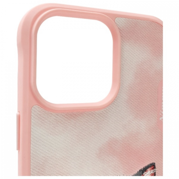 NIMMY - Nimmy iPhone 15 Pro Max Mobilskal Big Eyed Pet 2.0 Cat - Rosa