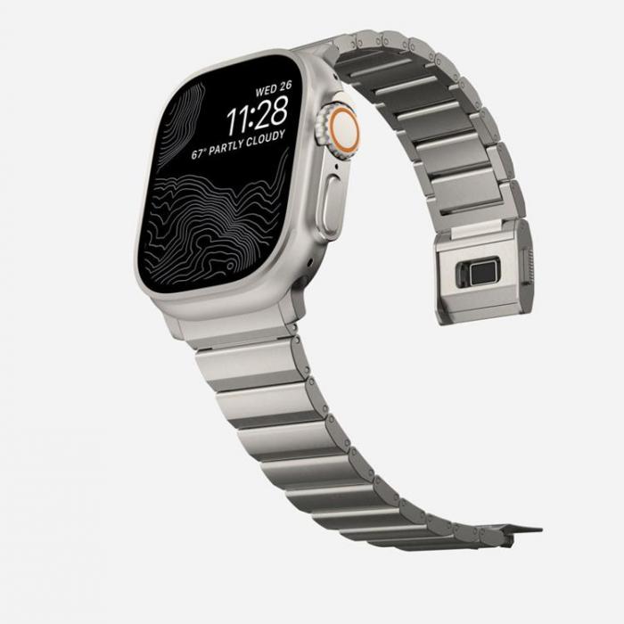 Tech-Protect - Tech-Protect Apple Watch (44/45/46/49mm) Armband Steel - Titanium