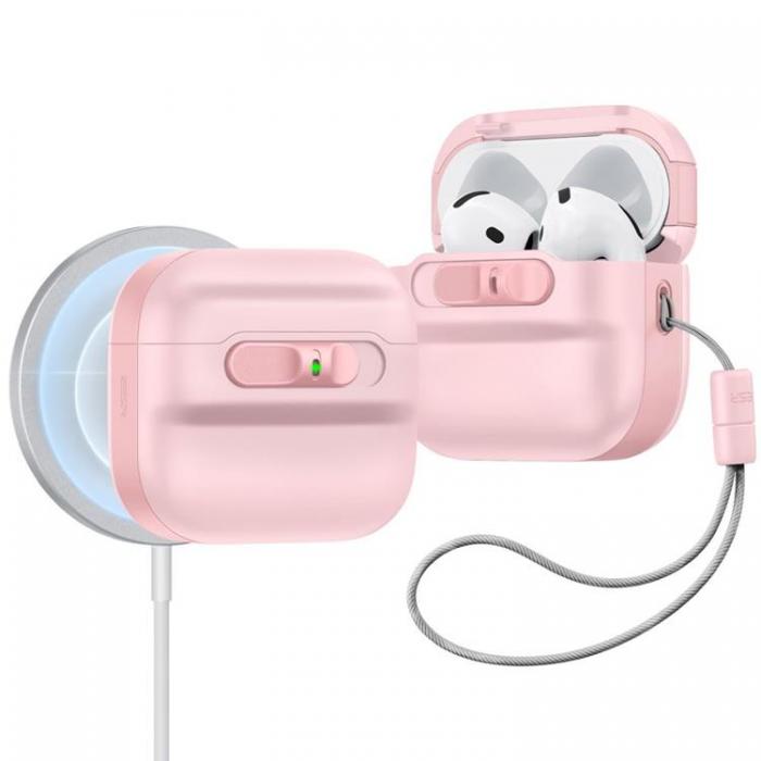 ESR - ESR Airpods 4 Skal Magsafe Halolock - Rosa