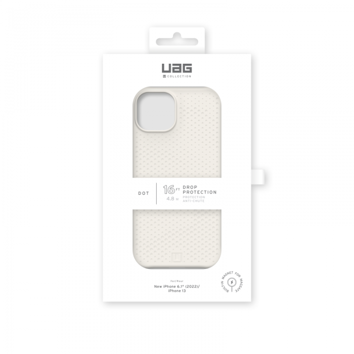 UAG - UAG iPhone 14 Plus Skal Dot Magsafe - Marshmallow