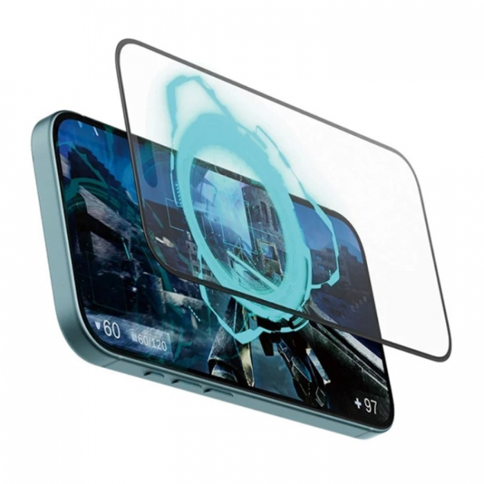 PanzerGlass - PanzerGlass iPhone 16 Pro Max Hrdat Glas Skrmskydd Ultra-Wide Gaming- Clear