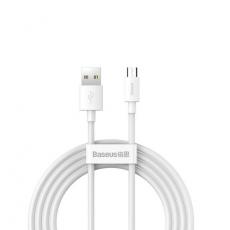 BASEUS - Baseus USB Till MicroUSB 1.5m Kabel 2.1A Simple Wisdom 2 pcs