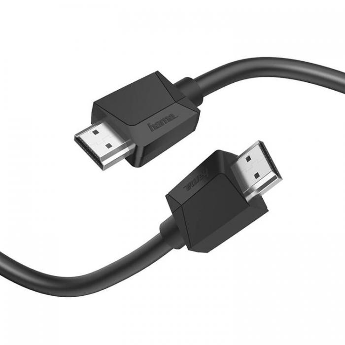 Hama - Hama Kabel HDMI High Speed 4K 18 Gbit/s 1,5m - Svart