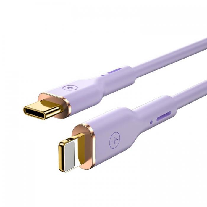 WIWU - WIWU USB-C till Lightning kabel 30W 1.2m YQ01 - Lila