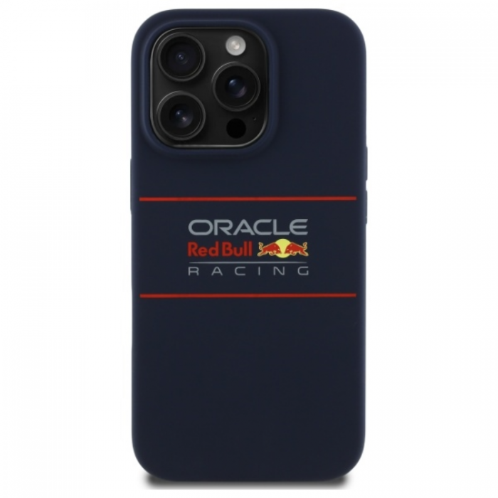 Red Bull - Red Bull iPhone 14 Pro Mobilskal MagSafe Silikon Horizontal Logo