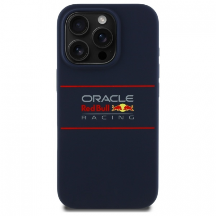 Red Bull - Red Bull iPhone 15 Pro Mobilskal MagSafe Silikon Horizontal Logo