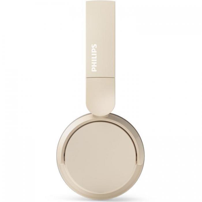 Philips - PHILIPS Trdlsa On-Ear Hrlurar,25h Speltid - Beige