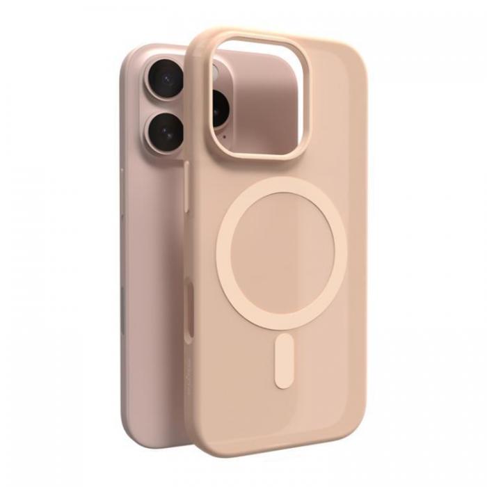 Puro - Puro iPhone 16 Pro Mobilskal Magsafe Daylight Silikon - Beige