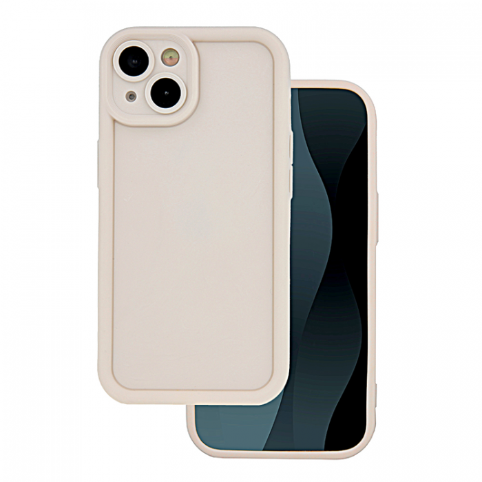 A-One Brand - iPhone 11 Mobilskal Rim TPU - Beige