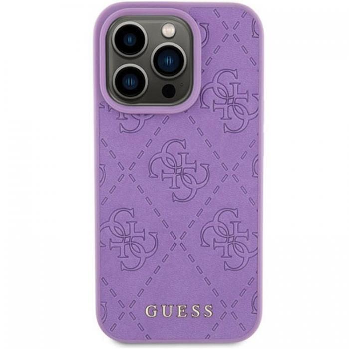 Guess - Guess iPhone 15 Pro Max Mobilskal Quilted Classic - Lila