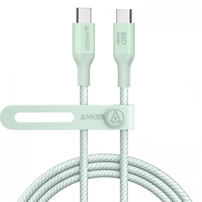 Anker - Anker USB-C till USB-C kabel 1.8m 544 - Grn