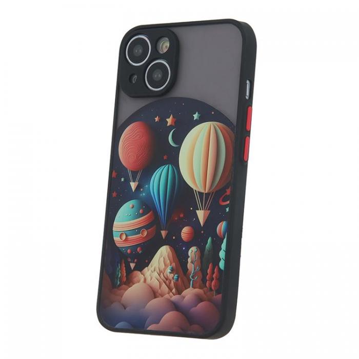 OEM - Galaxy A25 5G Mobilskal Ultra Trendy Travel - Svart