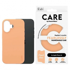 PanzerGlass - CARE By PanzerGlass iPhone 16 Mobilskal MagSafe Fashion - Orange