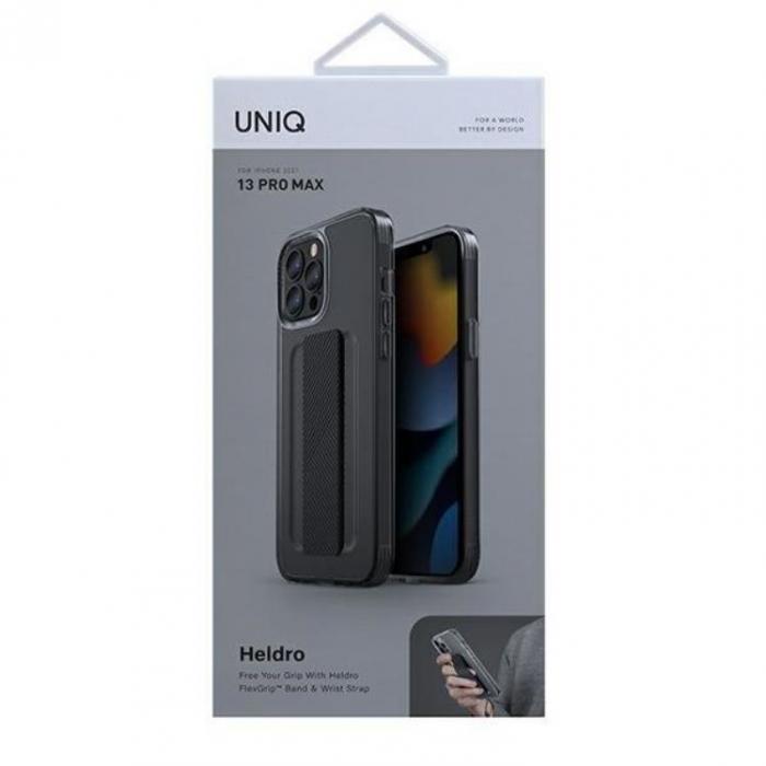 UNIQ - UNIQ Heldro Skal iPhone 13 Pro Max - Smoke