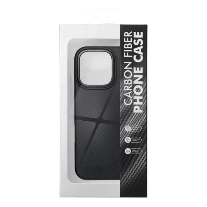 A-One Brand - iPhone 15 Pro Mobilskal Magsafe Carbon Elite - Svart