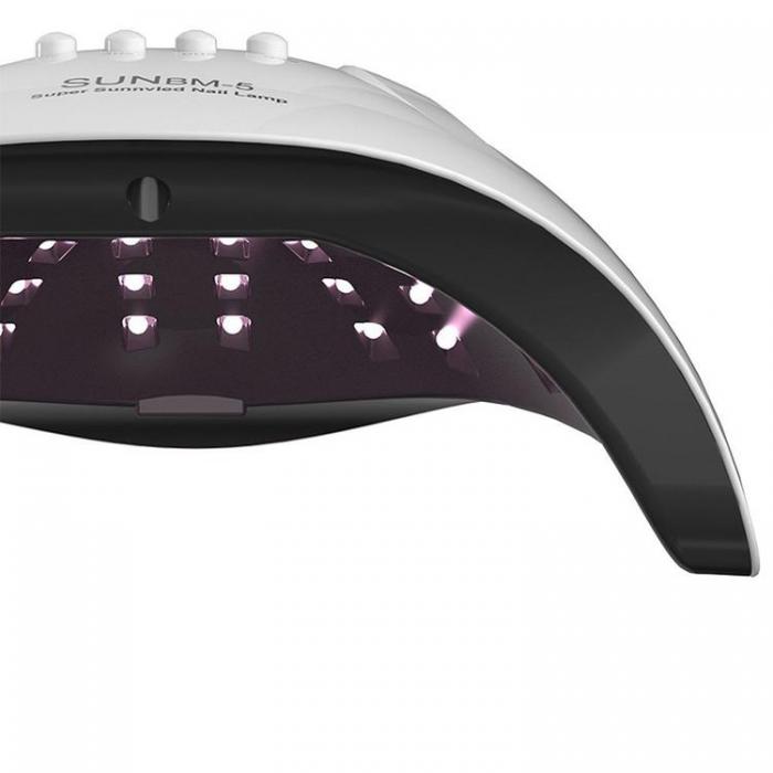 A-One Brand - Nageltorklampor UV LED 45 Lampor 180W - Vit