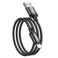 Hoco - Hoco USB-A till Lightning 1m 2.4A Kabel X89 - Svart