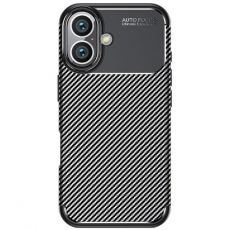 Beline - Beline iPhone 16 Plus Mobilskal Carbon Armor - Svart