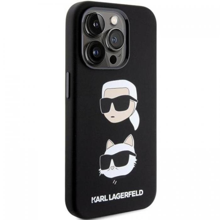 KARL LAGERFELD - KARL LAGERFELD iPhone 15 Pro Max Mobilskal Karl&Choupette Head