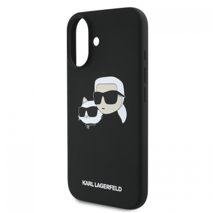 KARL LAGERFELD - KARL LAGERFELD iPhone 16 Plus Mobilskal Magsafe Double Heads