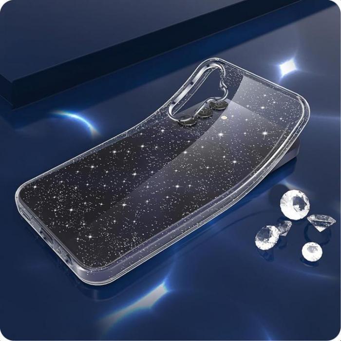 Tech-Protect - Tech-Protect Galaxy S25 Ultra Mobilskal Flexair - Glitter