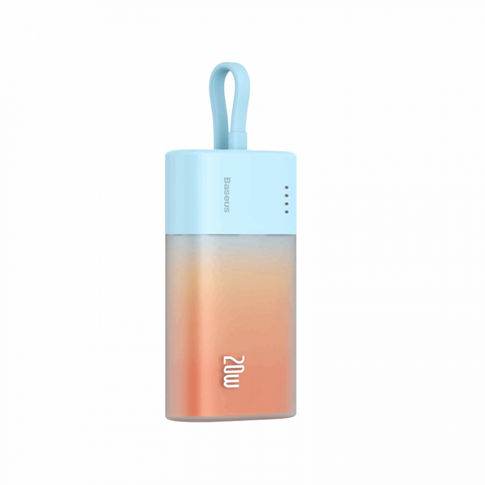 BASEUS - Baseus Powerbank 5200mAh Popsicle 20W - Bl/Orange