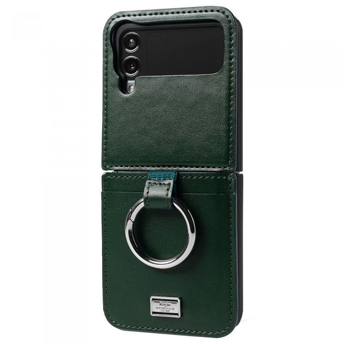 Ringke - Ringke Galaxy Z Flip 4 Halsbandsskal Signature Folio - Mrkgrn