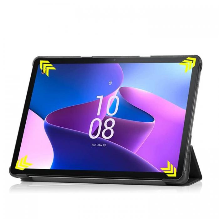 Tech-Protect - Tech-Protect Lenovo Tab M10 (Gen3) 10.1 Fodral Smart - Svart