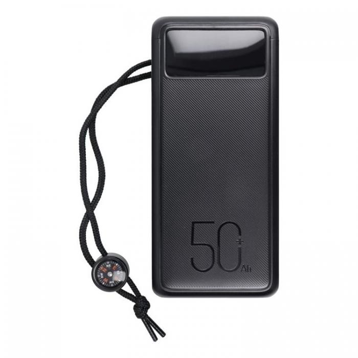 Veger - VEGER Powerbank 56000 mAh PD QC 3.0 5A 130W Tank Boost - Svart