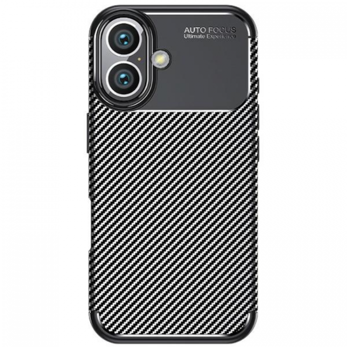 Beline - Beline iPhone 16 Mobilskal Carbon Armor - Svart