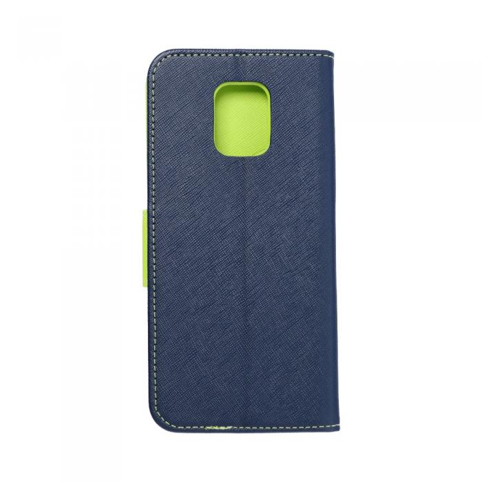 OEM - Fancy Plnboksfodral till XIAOMI Note 9 Pro navy/lime