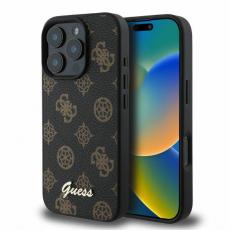 Guess - Guess iPhone 16 Pro Mobilskal MagSafe Peony Script - Svart