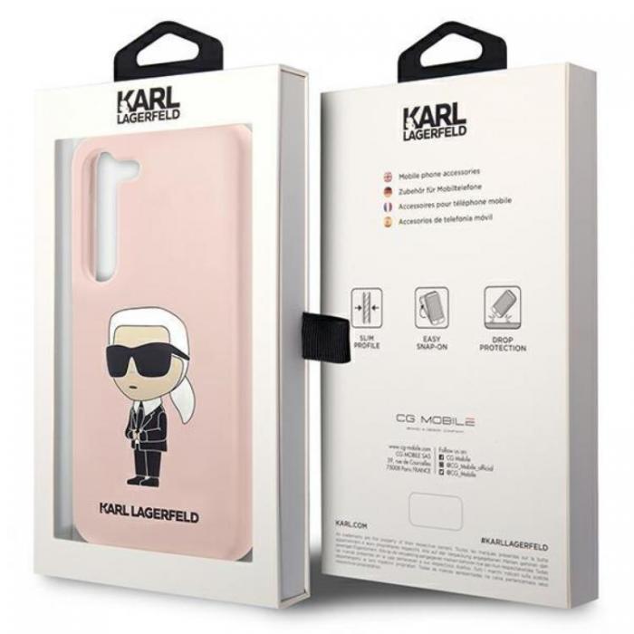 KARL LAGERFELD - Karl Lagerfeld Galaxy S23 Skal Silicone Choupette - Rosa