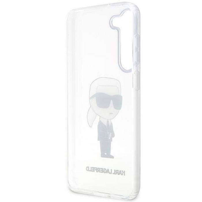 KARL LAGERFELD - Karl Lagerfeld Galaxy S23 Plus Mobilskal Ikonik Karl - Clear