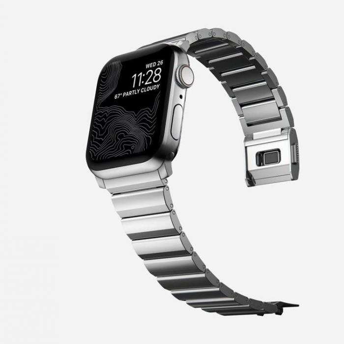 Tech-Protect - Tech-Protect Apple Watch (42/44/45/49mm) Armband Steel - Silver