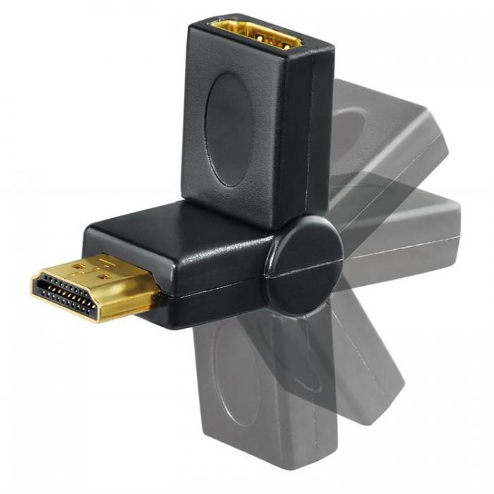 Hama - HAMA Adapter HDMI Swivel Hane-Hona TL