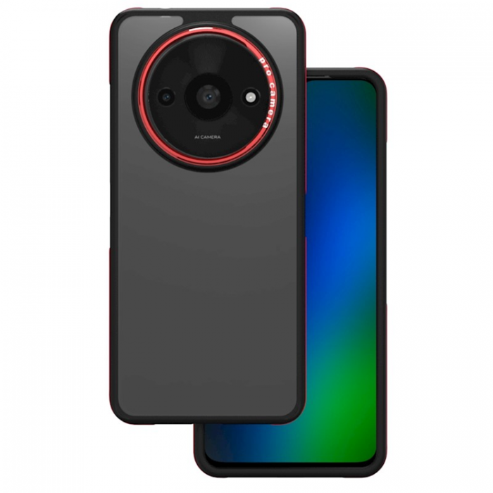 A-One Brand - Xiaomi Redmi A3 4G Mobilskal Crystal Black - Rd