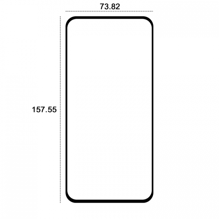 Etteri - Etteri Galaxy A35 5G Hrdat Glas Skrmskydd 9D - Svart