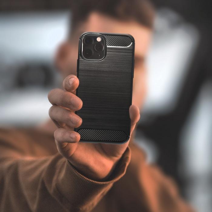 OEM - CARBON skal till XIAOMI Redmi 9T / Poco M3 Svart