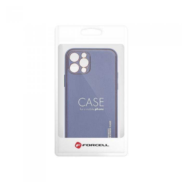 OEM - Forcell LEATHER skal till iPhone 11 PRO Bl